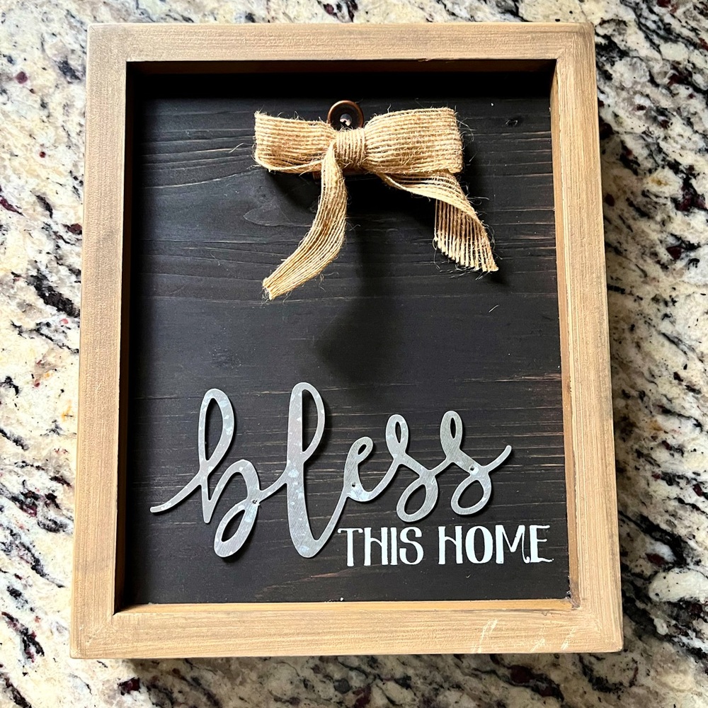 Bless This Home Wall Decor